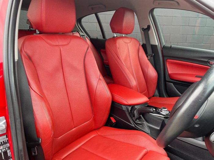 2017 BMW 1 Series 118i Sport Line F20 LCI Red