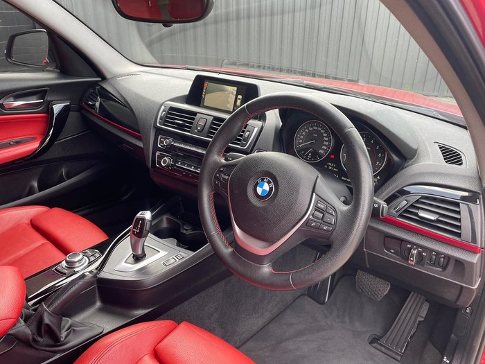 2017 BMW 1 Series 118i Sport Line F20 LCI Red