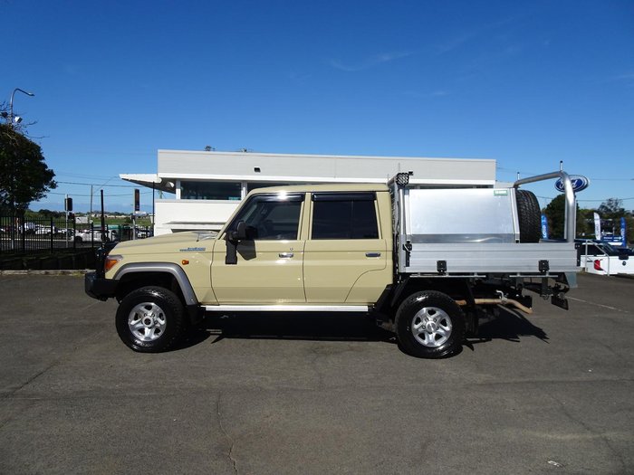 2021 Toyota Landcruiser GXL VDJ79R 4X4 Dual Range Sandy Taupe