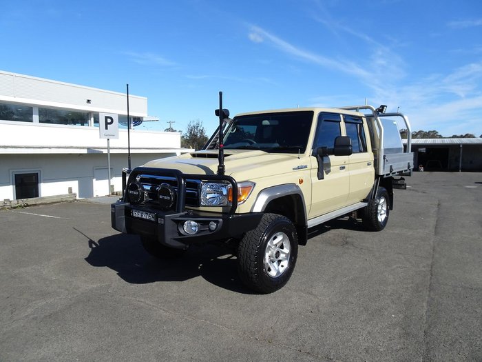 2021 Toyota Landcruiser GXL VDJ79R 4X4 Dual Range Sandy Taupe