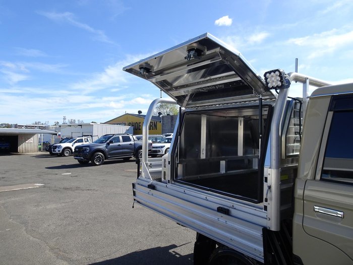 2021 Toyota Landcruiser GXL VDJ79R 4X4 Dual Range Sandy Taupe