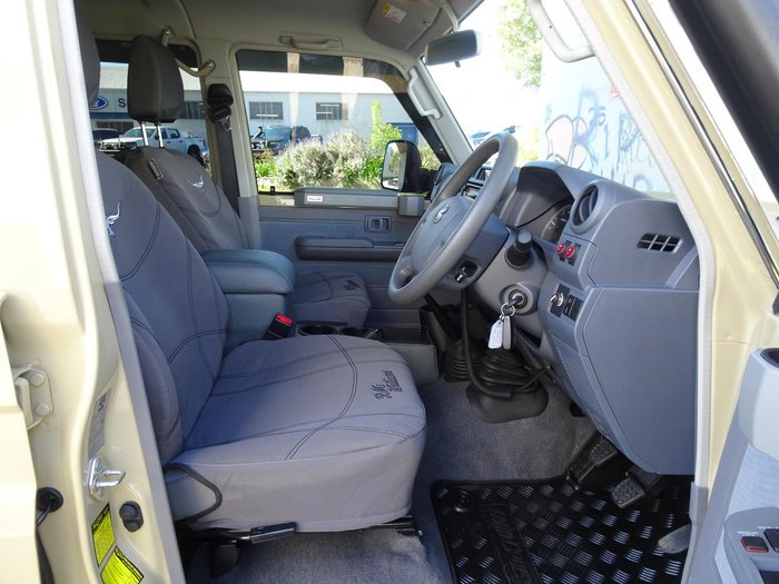 2021 Toyota Landcruiser GXL VDJ79R 4X4 Dual Range Sandy Taupe