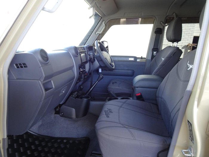 2021 Toyota Landcruiser GXL VDJ79R 4X4 Dual Range Sandy Taupe
