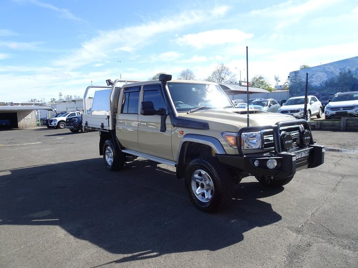2021 Toyota Landcruiser GXL VDJ79R 4X4 Dual Range Sandy Taupe
