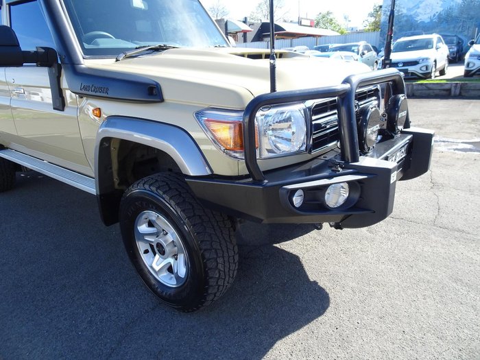 2021 Toyota Landcruiser GXL VDJ79R 4X4 Dual Range Sandy Taupe