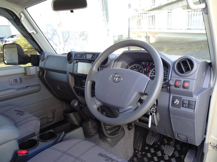 2021 Toyota Landcruiser GXL VDJ79R 4X4 Dual Range Sandy Taupe