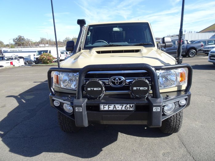2021 Toyota Landcruiser GXL VDJ79R 4X4 Dual Range Sandy Taupe