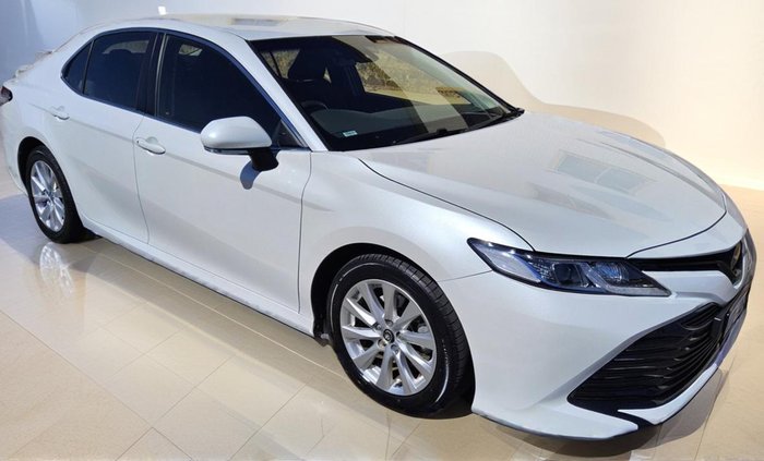 2019 Toyota Camry Ascent ASV70R Glacier White