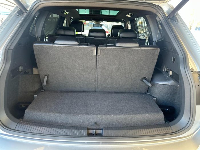 2021 Volkswagen Tiguan 162TSI R-Line Allspace 5N MY22 Four Wheel Drive Pyrite Silver