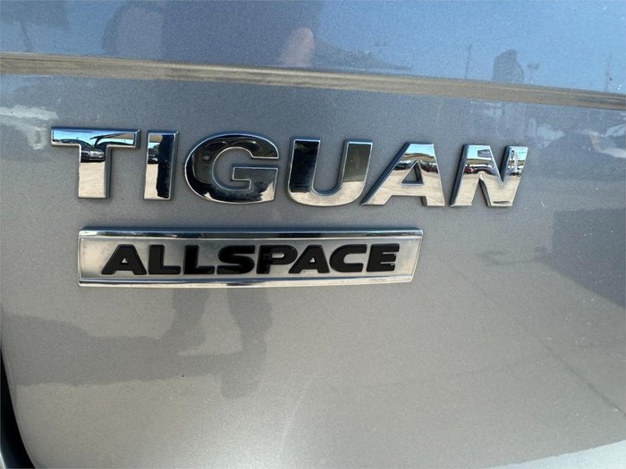 2021 Volkswagen Tiguan 162TSI R-Line Allspace 5N MY22 Four Wheel Drive Pyrite Silver