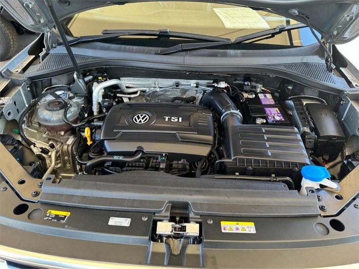 2021 Volkswagen Tiguan 162TSI R-Line Allspace 5N MY22 Four Wheel Drive Pyrite Silver