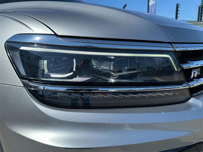 2021 Volkswagen Tiguan 162TSI R-Line Allspace 5N MY22 Four Wheel Drive Pyrite Silver