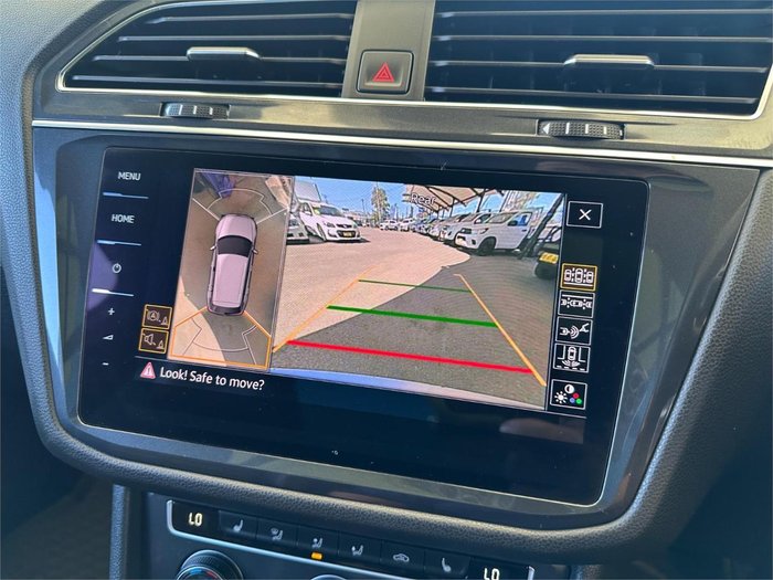 2021 Volkswagen Tiguan 162TSI R-Line Allspace 5N MY22 Four Wheel Drive Pyrite Silver