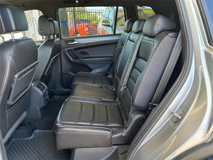 2021 Volkswagen Tiguan 162TSI R-Line Allspace 5N MY22 Four Wheel Drive Pyrite Silver