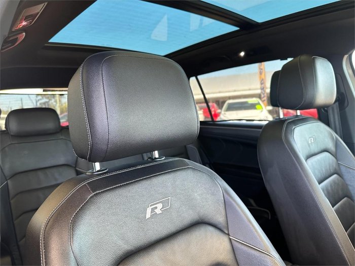 2021 Volkswagen Tiguan 162TSI R-Line Allspace 5N MY22 Four Wheel Drive Pyrite Silver
