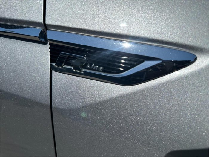 2021 Volkswagen Tiguan 162TSI R-Line Allspace 5N MY22 Four Wheel Drive Pyrite Silver