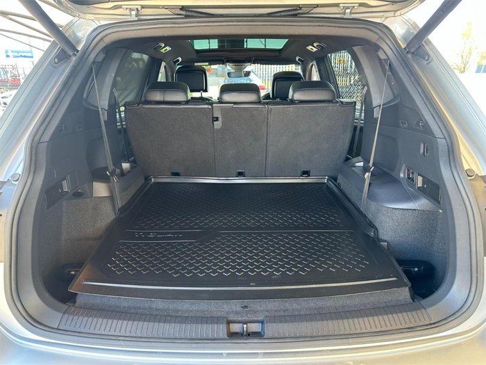 2021 Volkswagen Tiguan 162TSI R-Line Allspace 5N MY22 Four Wheel Drive Pyrite Silver