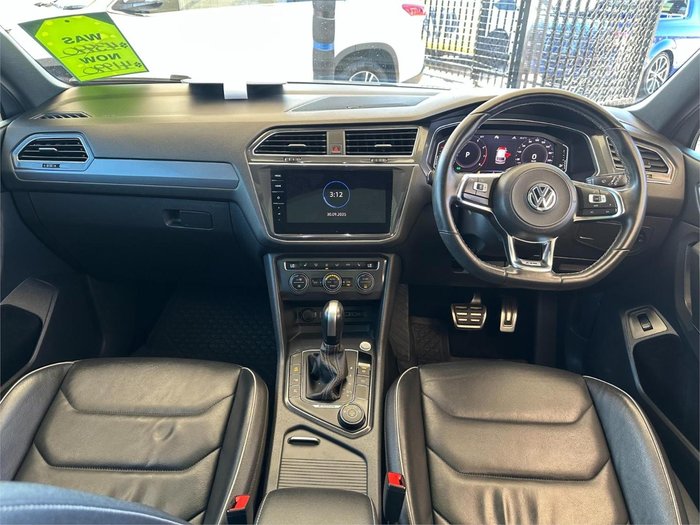 2021 Volkswagen Tiguan 162TSI R-Line Allspace 5N MY22 Four Wheel Drive Pyrite Silver