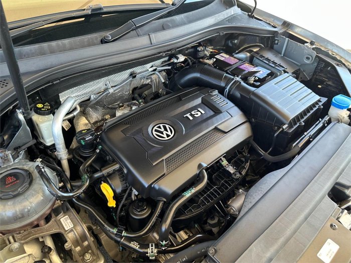 2021 Volkswagen Tiguan 162TSI R-Line Allspace 5N MY22 Four Wheel Drive Pyrite Silver