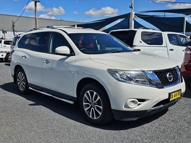 2015 Nissan Pathfinder ST R52 MY15 WHITE