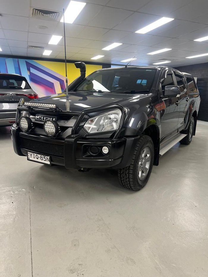 2019 Isuzu D-MAX X-Rider MY19 4X4 Dual Range Obsidian Grey