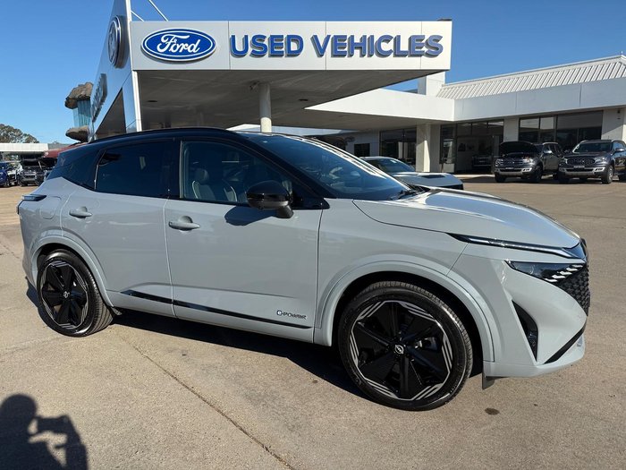 2024 Nissan QASHQAI N-DESIGN e-POWER J12 MY25 Ceramic Grey with Onyx Black Roof