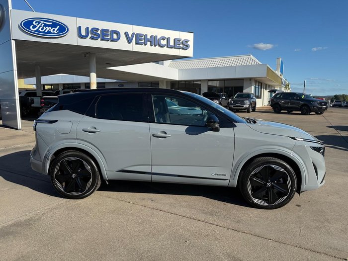 2024 Nissan QASHQAI N-DESIGN e-POWER J12 MY25 Ceramic Grey with Onyx Black Roof