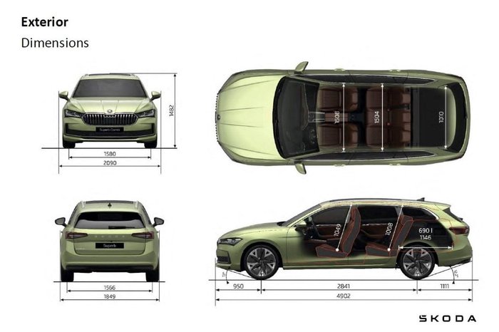 2025 SKODA Superb 195TSI Sportline