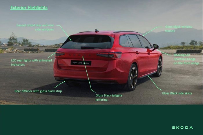 2025 SKODA Superb 195TSI Sportline
