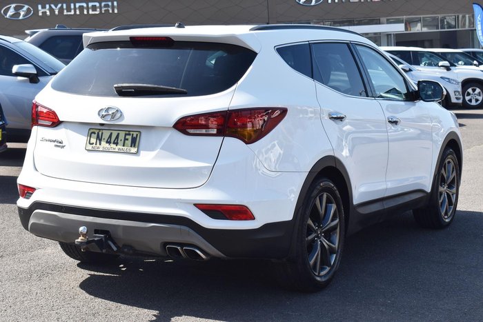 2017 Hyundai Santa Fe Active X DM3 Series II MY17 White
