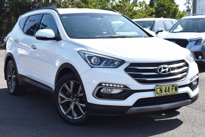 2017 Hyundai Santa Fe Active X DM3 Series II MY17 White