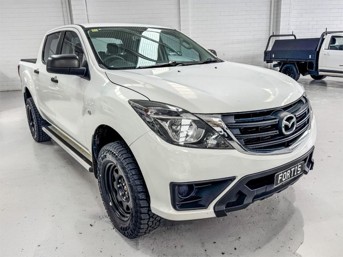 2020 Mazda BT-50 XT UR 4X4 Dual Range Cool White