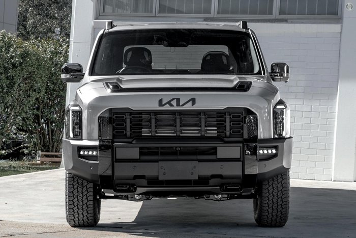 2025 Kia Tasman X-Pro TK MY26 4X4 Dual Range Steel Grey