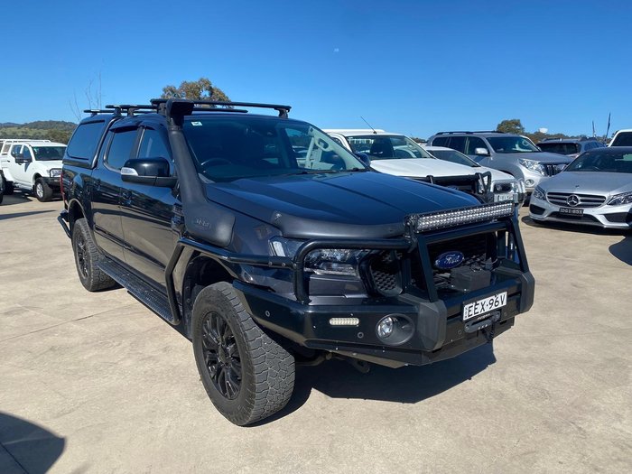 2019 Ford Ranger FX4 PX MkIII MY20.25 4X4 Dual Range Meteor Grey