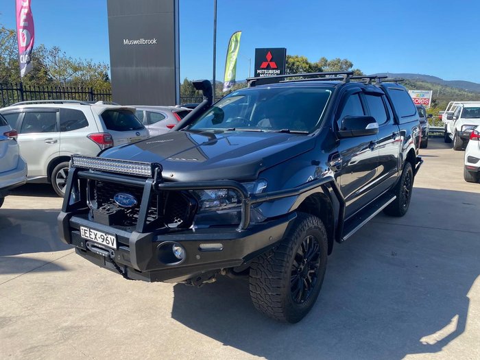 2019 Ford Ranger FX4 PX MkIII MY20.25 4X4 Dual Range Meteor Grey