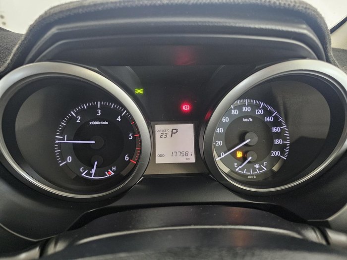 2014 Toyota Landcruiser Prado Altitude KDJ150R MY14 4X4 Dual Range Silver Pearl