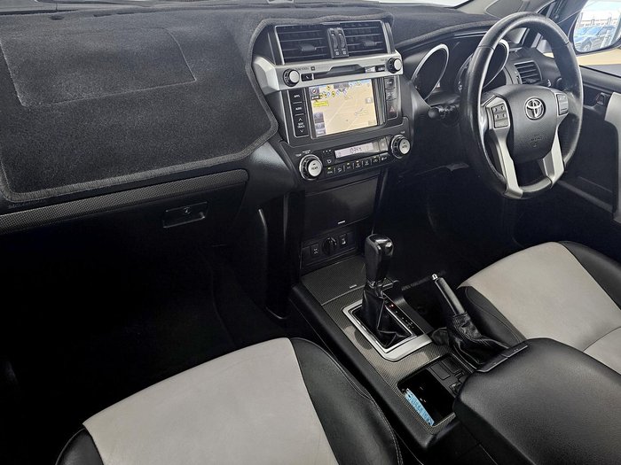 2014 Toyota Landcruiser Prado Altitude KDJ150R MY14 4X4 Dual Range Silver Pearl