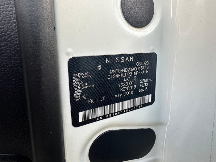 2018 Nissan Navara ST-X