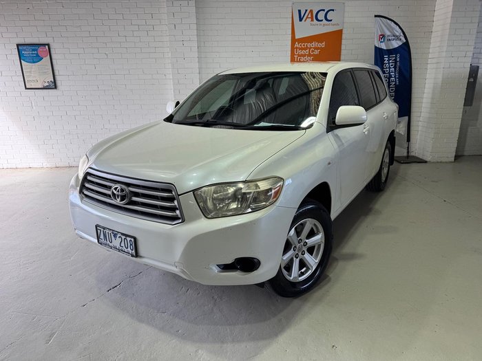 2009 Toyota Kluger KX-R GSU40R Crystal Pearl