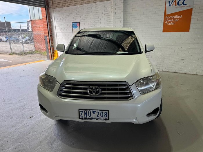 2009 Toyota Kluger KX-R GSU40R Crystal Pearl