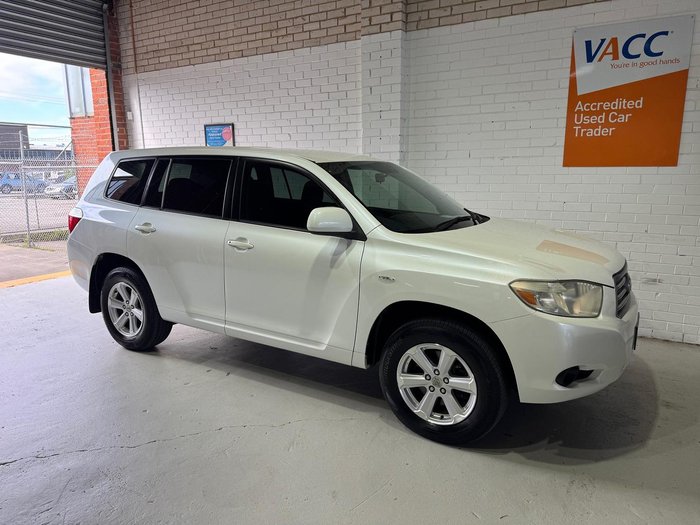 2009 Toyota Kluger KX-R GSU40R Crystal Pearl
