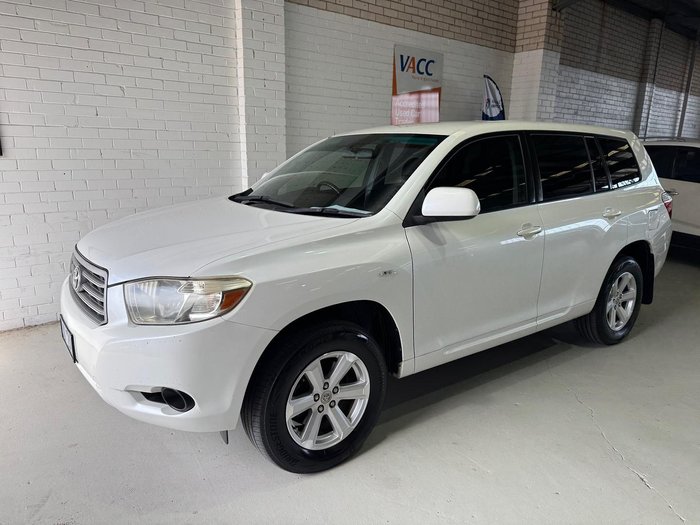 2009 Toyota Kluger KX-R GSU40R Crystal Pearl