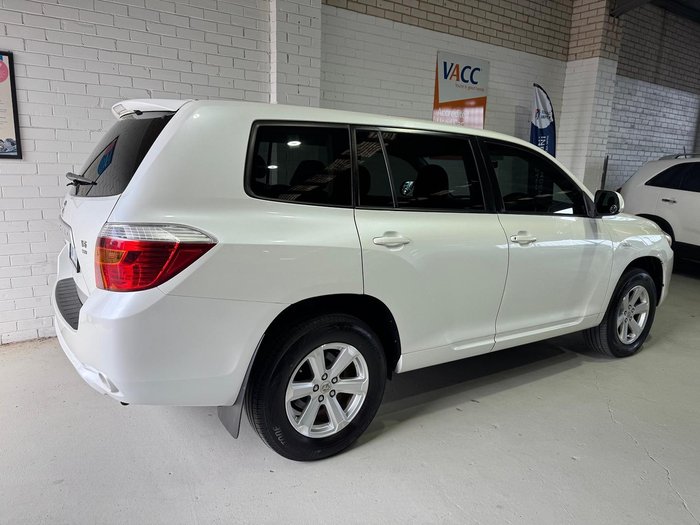 2009 Toyota Kluger KX-R GSU40R Crystal Pearl