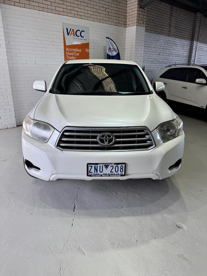 2009 Toyota Kluger KX-R GSU40R Crystal Pearl