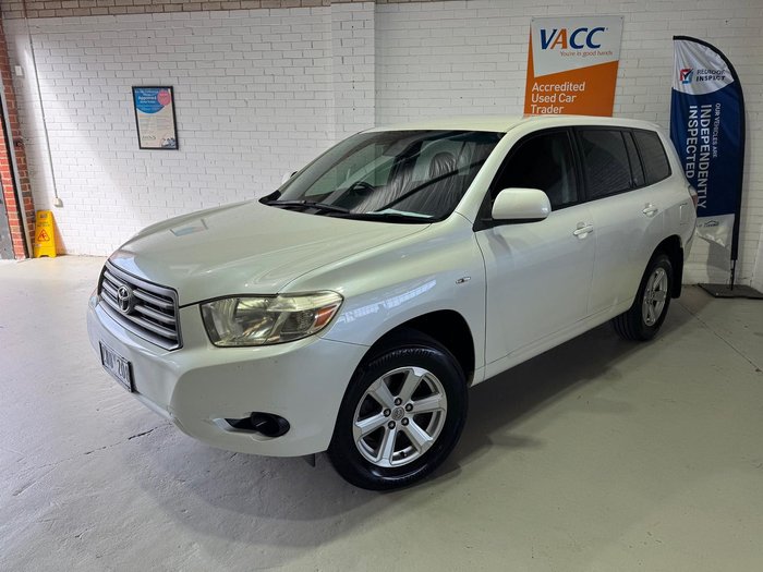 2009 Toyota Kluger KX-R GSU40R Crystal Pearl