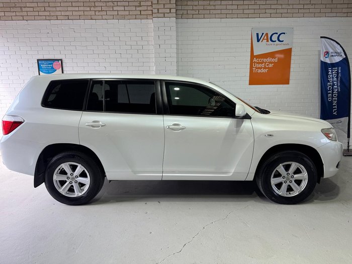 2009 Toyota Kluger KX-R GSU40R Crystal Pearl