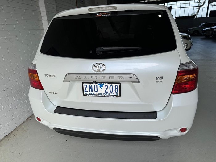2009 Toyota Kluger KX-R GSU40R Crystal Pearl