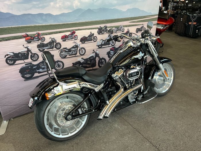 2021 Harley-davidson FLFBS FAT BOY S (114) Black