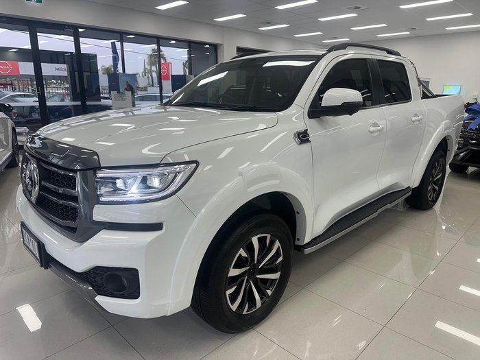 2024 GWM Cannon Ultra NPW 4X4 Dual Range Pearl White