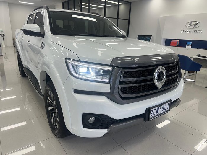 2024 GWM Cannon Ultra NPW 4X4 Dual Range Pearl White